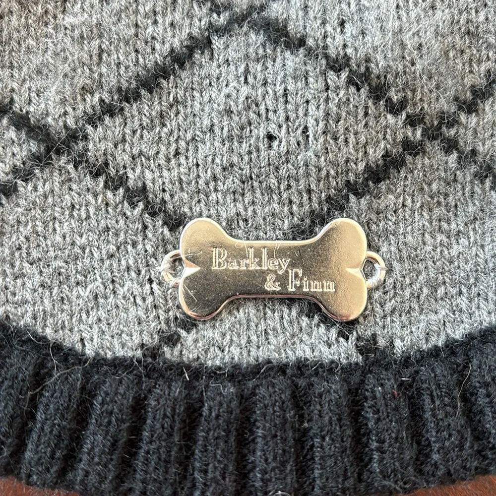 Barkley & Finn small dog Christmas Reindeer knitted sweater